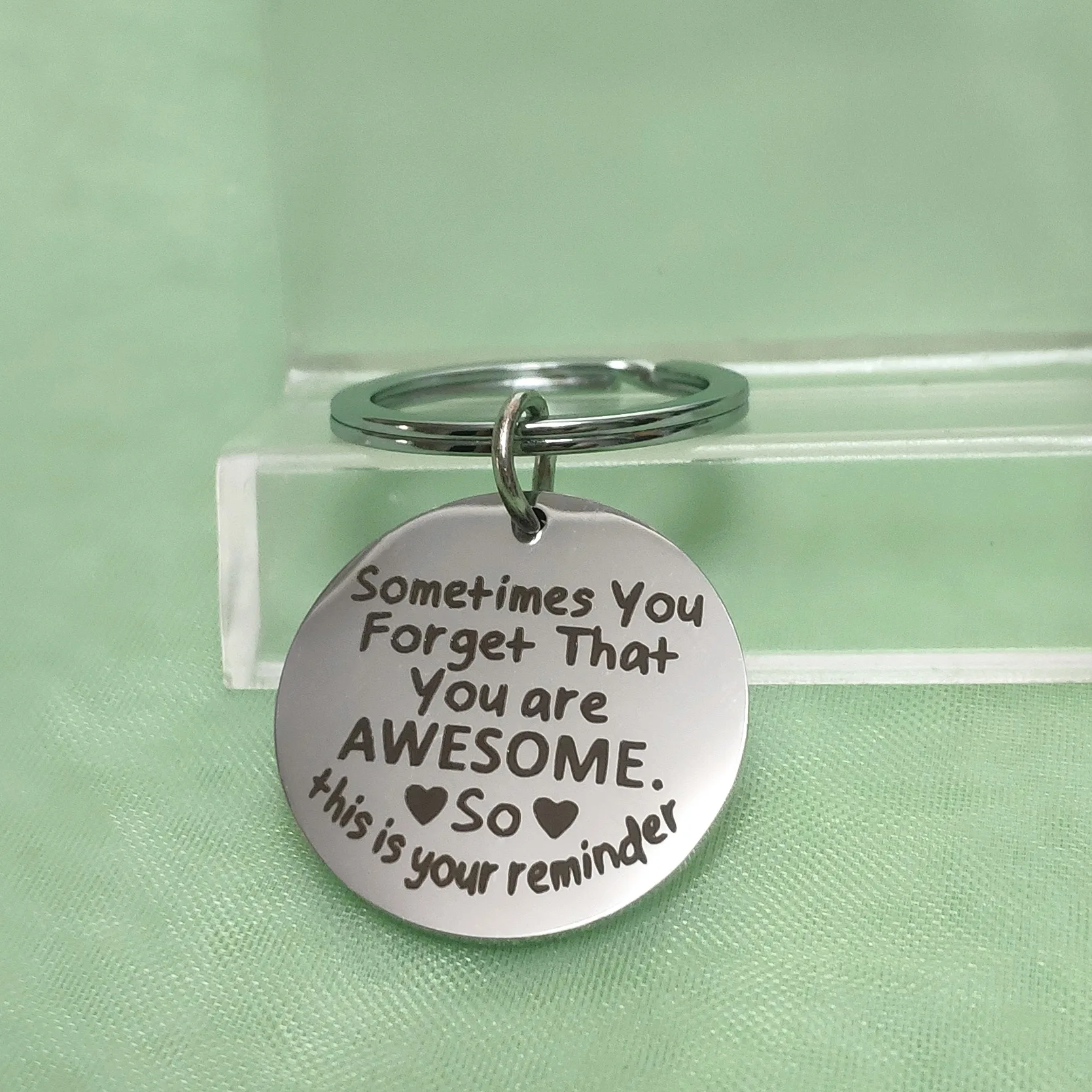 Карабин для ключей из нержавеющей стали пары личных Праздников Подарок на день