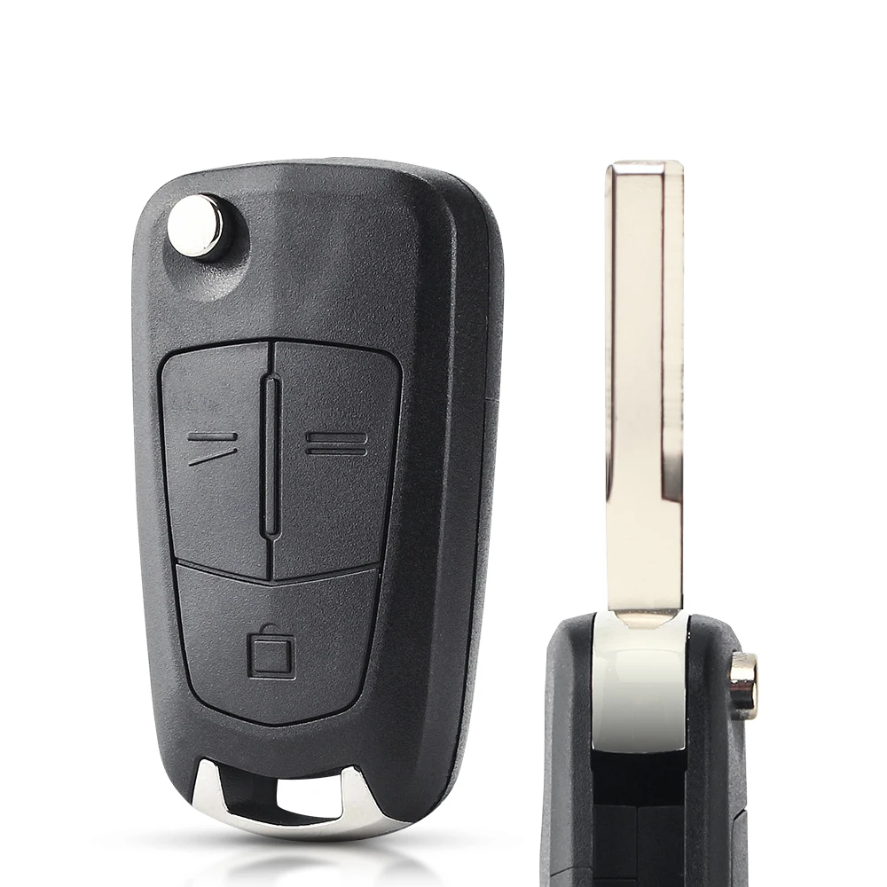 

Складной автомобильный ключ KEYYOU HU43 Blade с 2 кнопками, чехол для Opel Vauxhall Astra H Corsa D Vectra C Zafira Astra Vectra Signum
