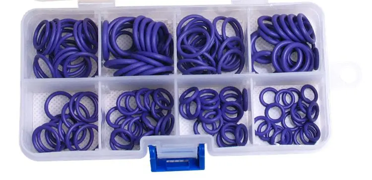 

Комплект резиновых уплотнительных колец для кондиционера, Семейный комплект для автомобильного кондиционера, трубы кондиционера, гидравлики, воздушного газа, HVAC R134a