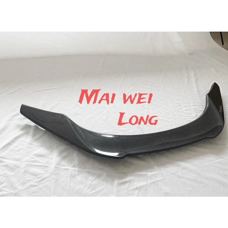 V-стиль из настоящего углеродного волокна задний спойлер багажника багажник