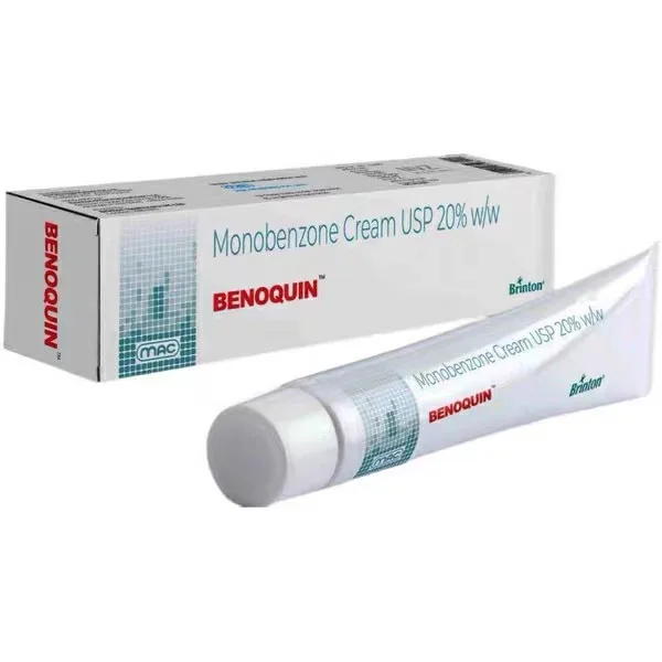 

Monobenzone Cream 20% Whitening Remove Freckles White Spots Decolorizes Melanin Brightening Face Body Skin Cream 30g