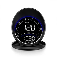 g6 gps hud heads up display car speedometer smart digital alarm reminder meter car electronics accessories for all cars