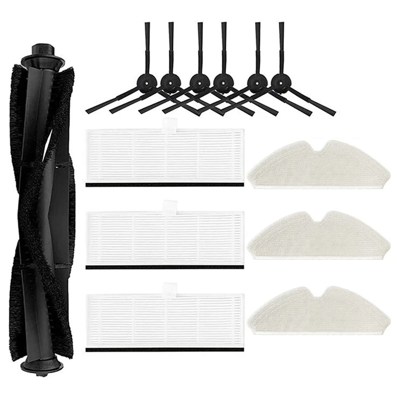 

1Set Parts Accessories For HONITURE Q6 Pro Robot Vacuum Cleaner Spare Parts Accessories Hepa Filter Mop Rag Dust Bag