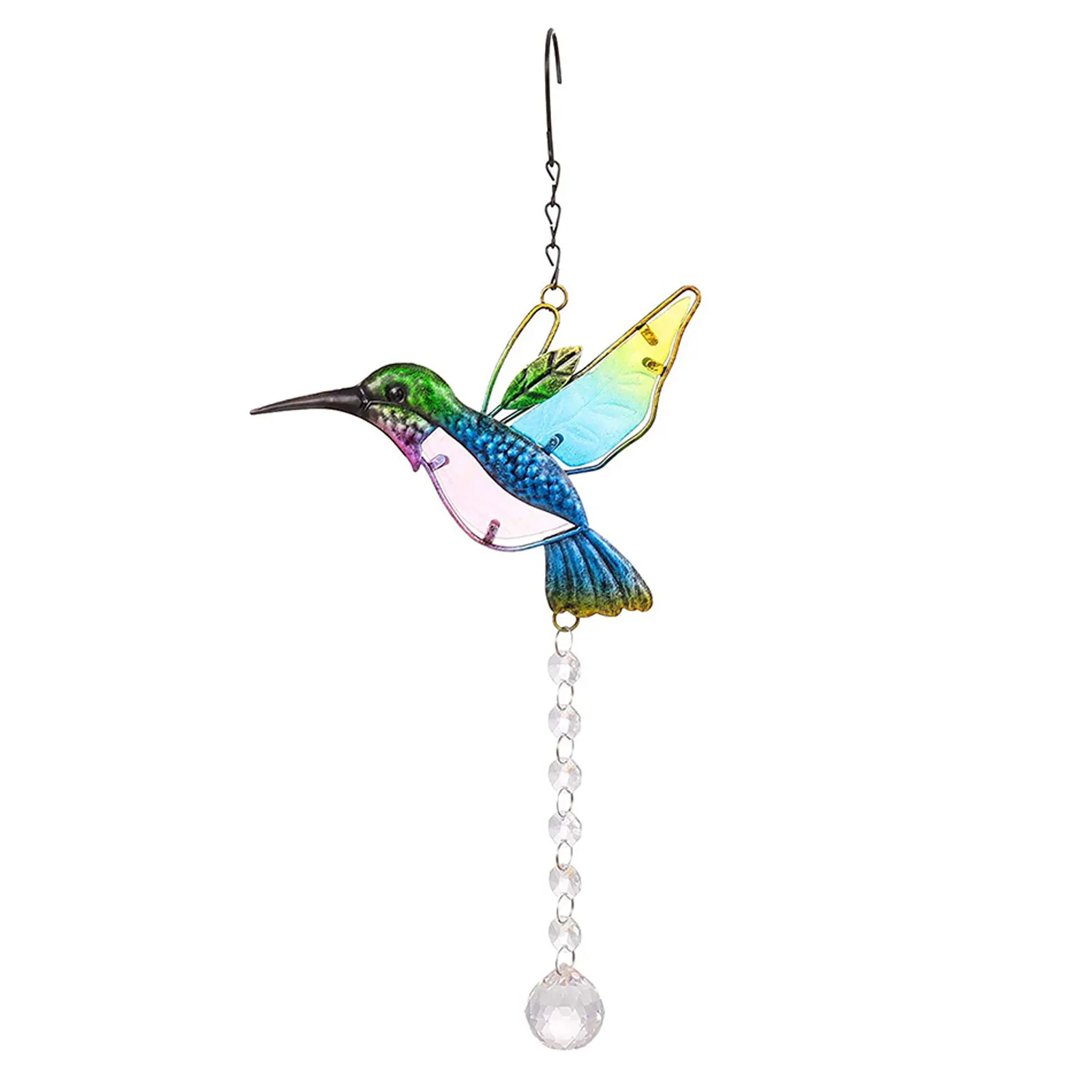 

Accessories Bedroom Office Party Ornaments Garden Hummingbird Pendant Gift Crystal Suncatcher For Window Hanging Rainbow Maker