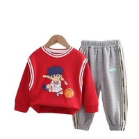 new spring autumn fashion baby clothes children boys girls t shirt pants 2pcssets toddler sports casual costume kids tracksuits