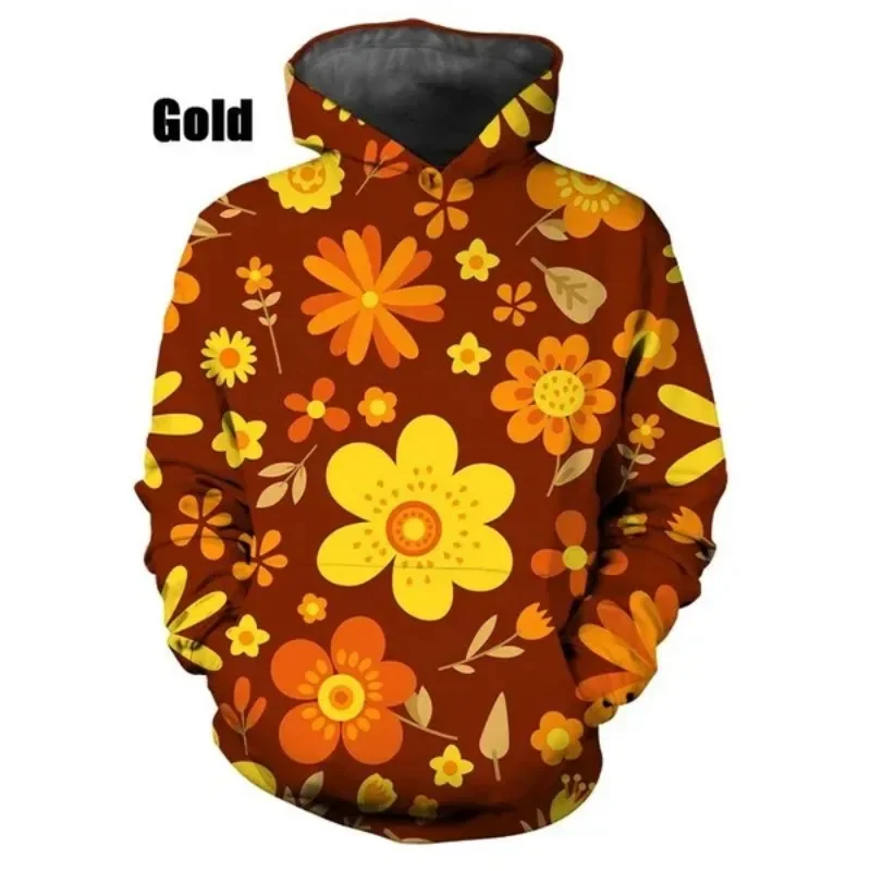 Рисунок 5 - Худи с красочным цветочным 3D принтом