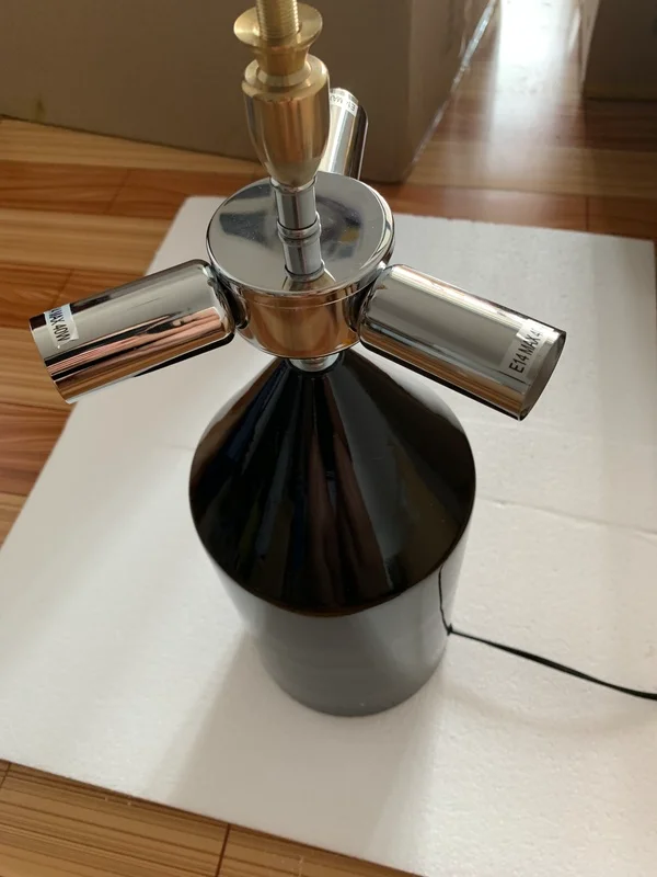 Купить Скандинавская железная настольная лампа в виде грибов, домашний декор для спальни, прикроватный светильник для спальни, светодиодные насто...