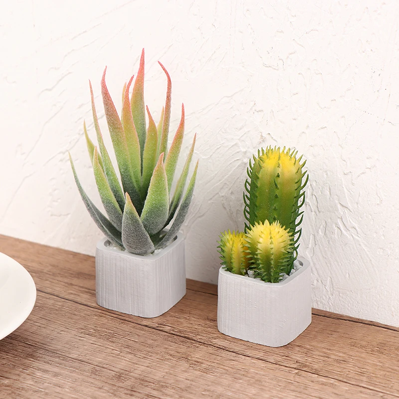 

Миниатюрная модель кукольного домика, цементный горшок, горшок для растений, модель для украшения мебели, аксессуары для рукоделия