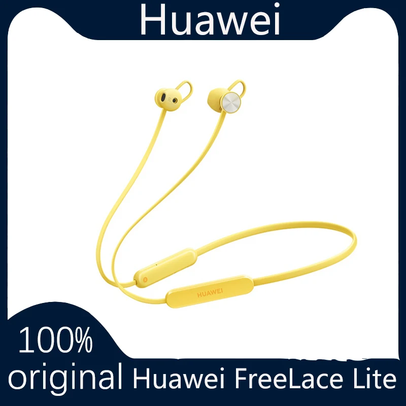 

Беспроводные наушники Huawei FreeLace Lite M0003 IP55, полувкладыши, Bluetooth наушники BT 5,2, наушники-вкладыши с ИИ-вызовом, шумоподавление, гарнитура