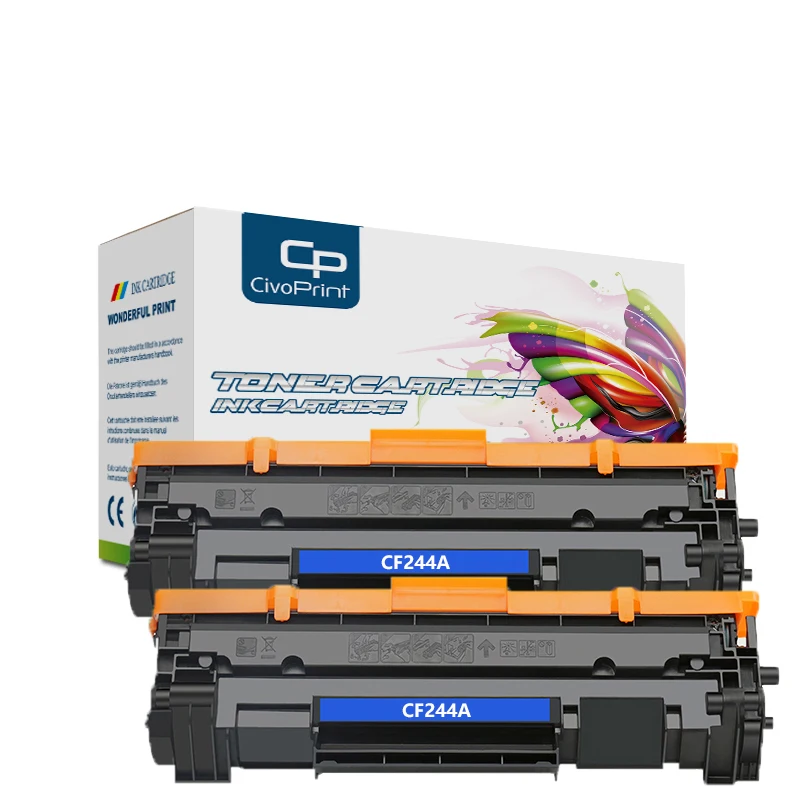Civoprint New Chips HP244A 44A CF244a CF244 HP44A 2K toner for HP MFP M28 M28a M28w LaserJet Pro M15 M15a M15w  Toner Cartridge images - 6