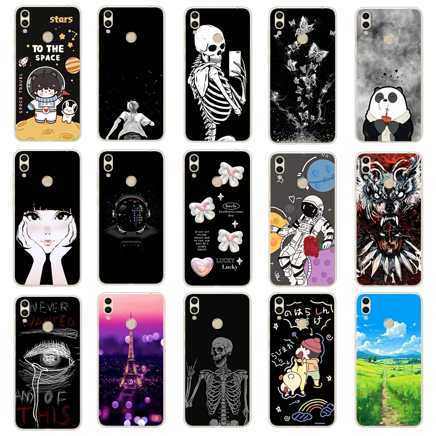 3 для Honor 8C/honor 20/20 lite/20s/20 pro Чехол мягкий силиконовый защитный чехол из ТПУ