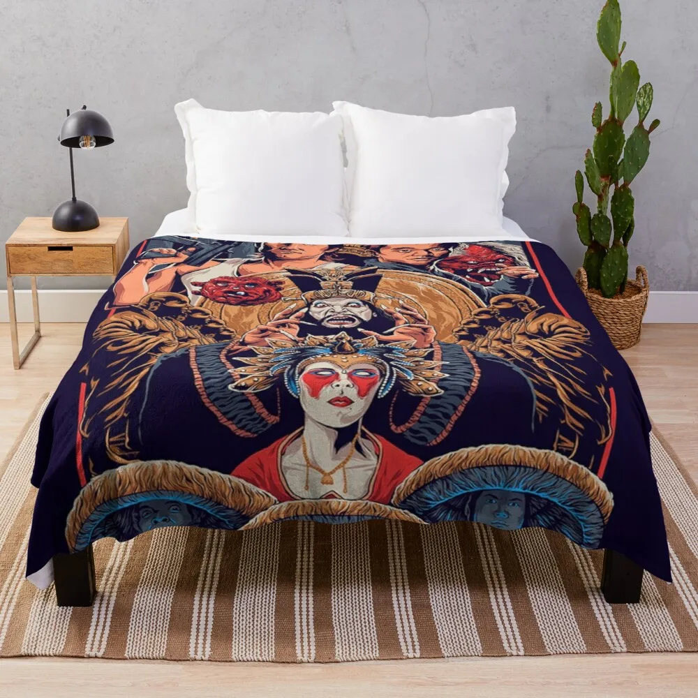 

big trouble in little china Throw Blanket Hair Blanket Velvet