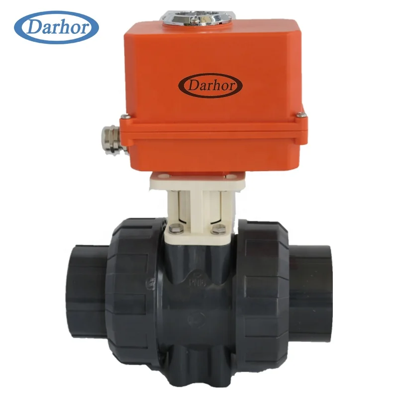 DN50 220 В переменного тока 24 постоянного 2 дюймовый сливной клапана ПВХ