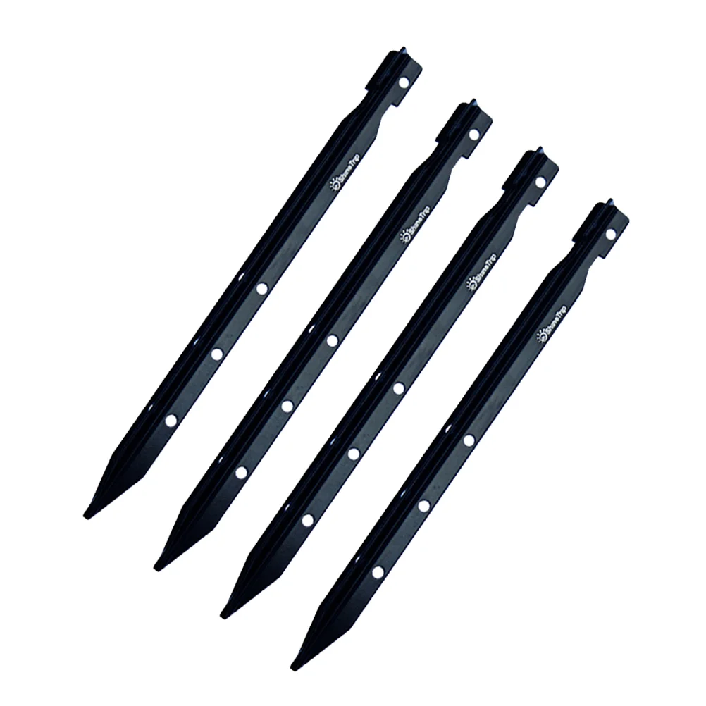 

Stakes Tent Pegs Ground Heavy Duty Metal Garden Spikes Anchors Sand Camping Canopy Aluminumreplacement