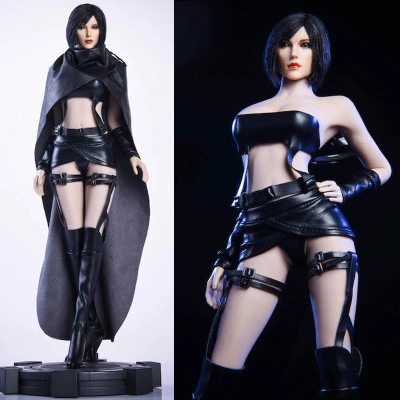 

1/6 Scale Female Soldier Sexy Cape Shorts Suit Model Movable Doll Accessories Action Diagram Diy Decorative Display Toys