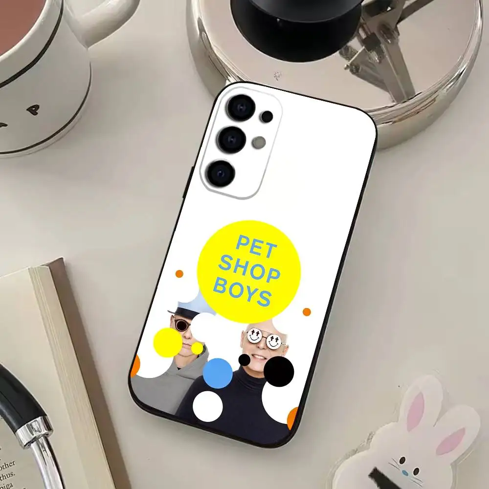 Фото Чехол для телефона Band P-Pet Shop Boys, силиконовый, мягкий, для Samsung S25, S24, S21, S22, S23, S30, Ultra, S20, Plus, Fe, Lite №3