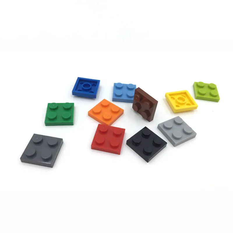 

1 Pcs Buildings Blocks 3022 Plate 2 x 2 Brick Collections Bulk Modular GBC Toy For High-Tech MOC Set