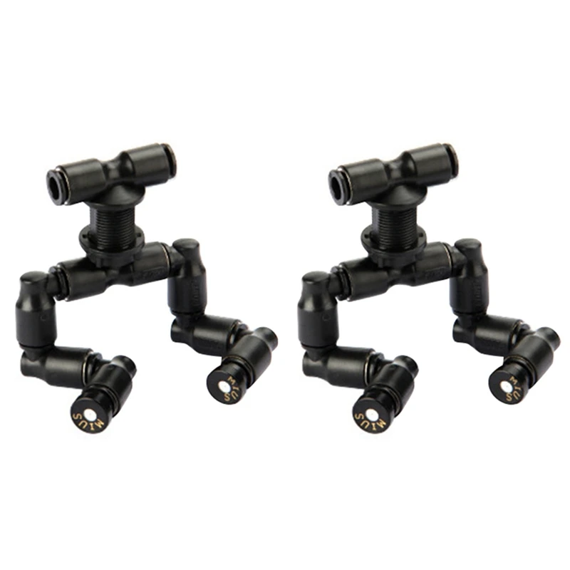 

MIUS 2x распылитель для рептилий, распылитель тумана, резервуар для тропических лесов, 360 Регулируемая аквариумная водная система охлаждения домашних животных