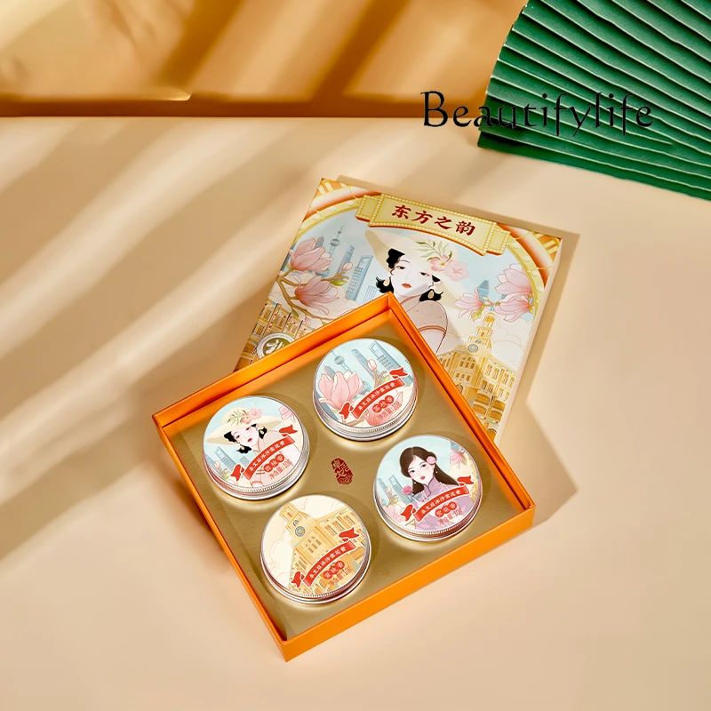 Крем Snow дорожная Упаковка [10gX4 банки] смузи искусственный фруктовый аромат