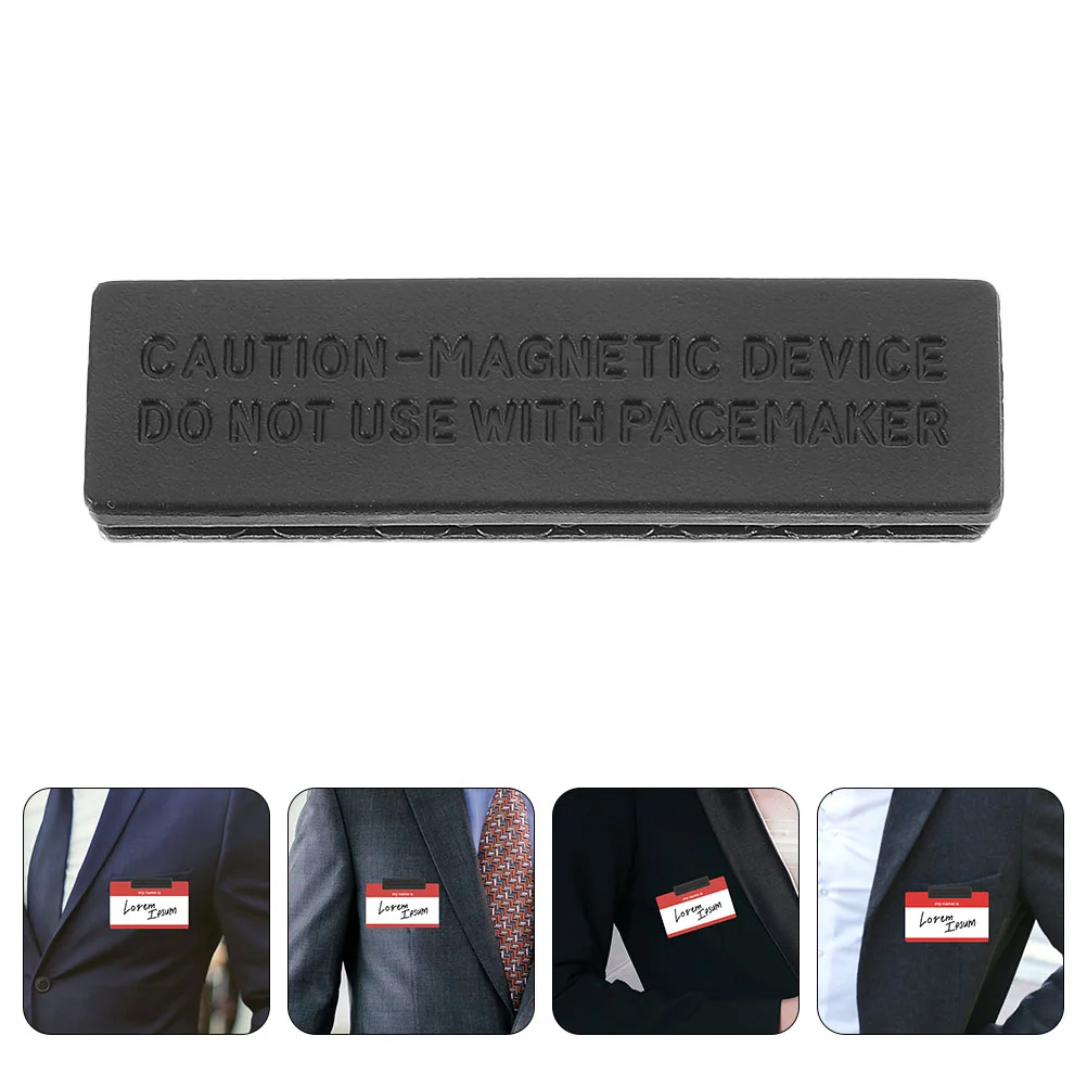 12 шт. магнитная бирка с именем магниты держатель для значка рубашки гибкие бирки