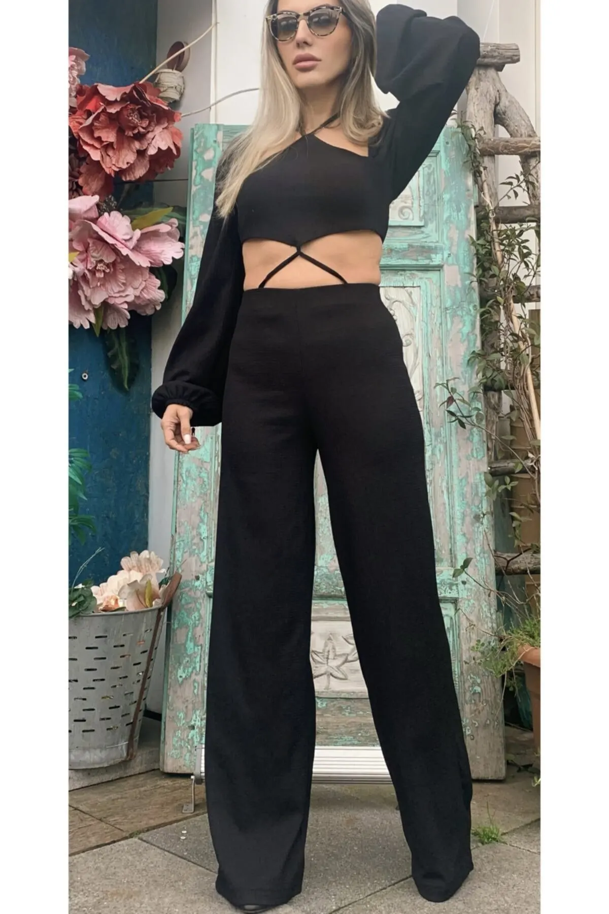 

Women's Overalls Style Hot Casual Sleeveless Loose Baggy Trousers Jumpsuit Pants Romper Jumpsuit Jumpsuit Jumpsuit