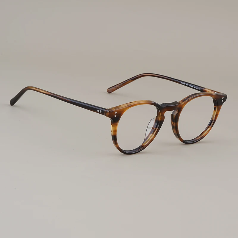 OV5183 оправа для очков женщин и мужчин круглые винтажные очки высшего качества