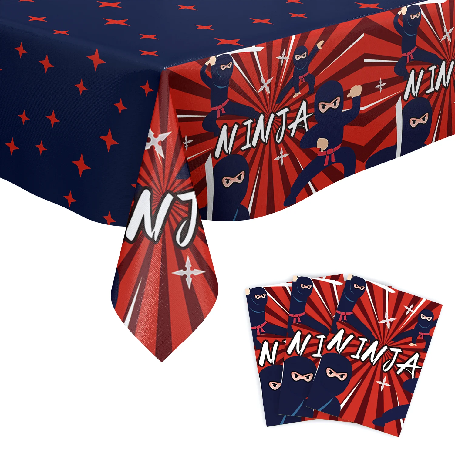 Мультфильм ниндзя вечерние украшения для дня рождения бумажная посуда тарелка