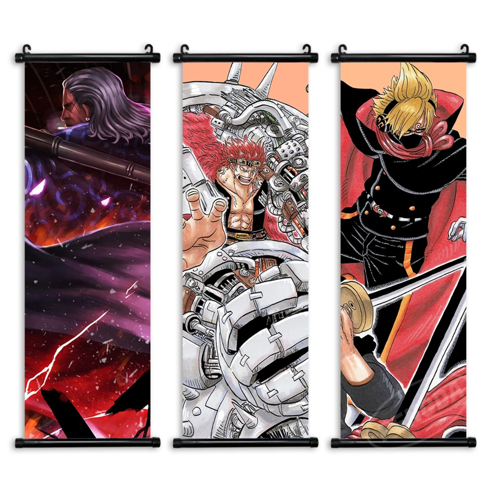 

Eustass Kid Canvas Poster Japanese Anime Roles Hd Prints One Piece Hanging Scroll Paintings Home Decor Wall Art Modular Pictures
