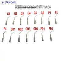 5pcspack dental ultrasonic scaler tips g1 g2 g3 g4 g5 g6 p1 p3 p4 gd1 gd2 gd3 gd4 pd1 pd3 pd4 for ems woodpecker dte satelec