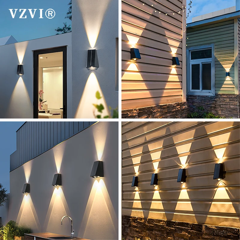 Водонепроницаемый внешний фонарь VZVI на солнечной батарее 2000 мАч 50 лм 3 режима