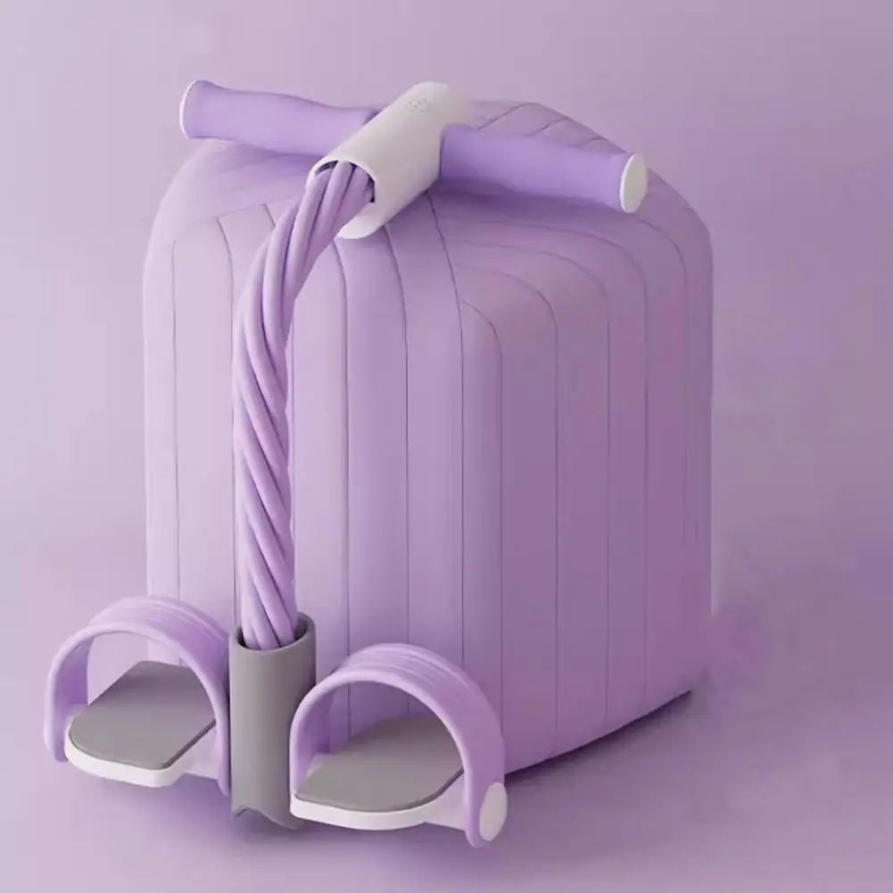 Педальная Резиновая лента с цифровым счетчиком Натяжной шнур 4/6 трубок экструдер