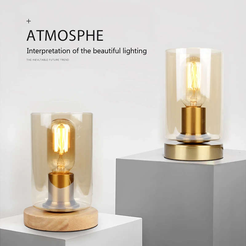 

Скандинавская креативная деревянная железная светодиодсветодиодный простая настольная лампа для чтения с защитой глаз настольная лампа для кабинета гостиной спальни домашний декор