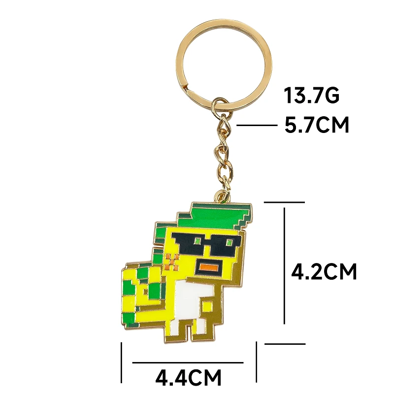 Брелок для ключей в стиле унисекс аксессуар из сплава подходит косплея игры Genshin