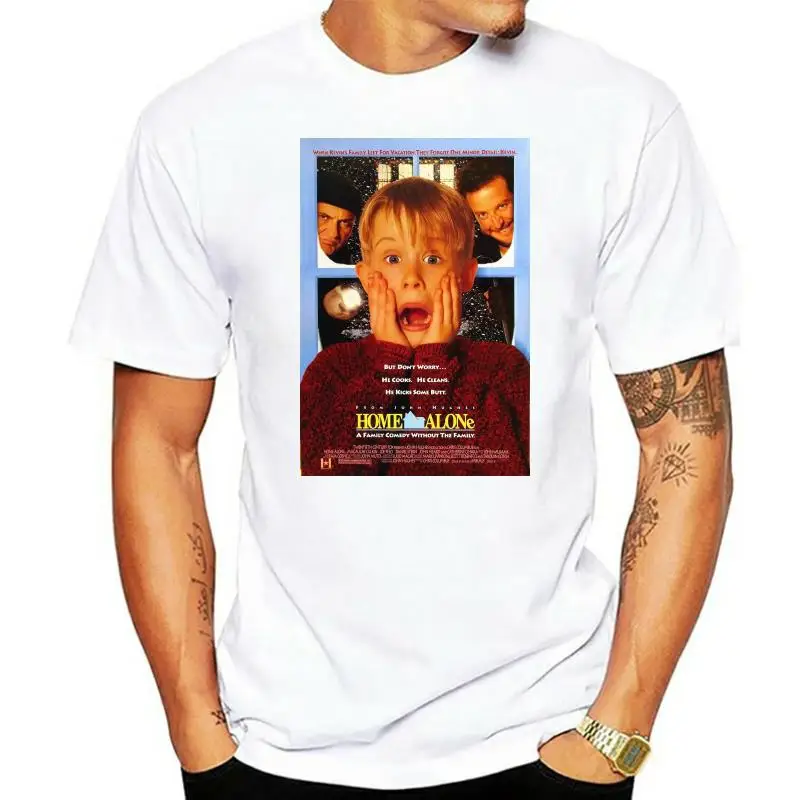 

Home Alone Cool 90'S Comedy Vintage Classic Movie Poster Fan T Shirt