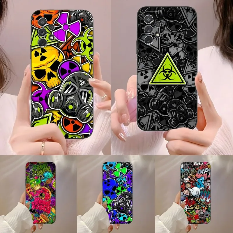 Крутая биохимическая газовая маска Аксессуары для Samsung A53 A13 A52 A73 A32 A50 A20 A21 A22 A31 A40 A70