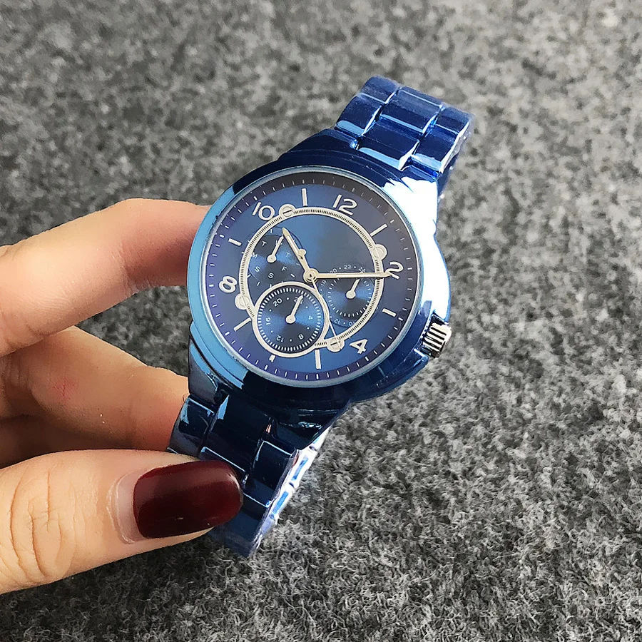 Brand Wrist Watches Women Girl Ladies Crystal Style Quartz Casual Steel Metal Band Clock m69
