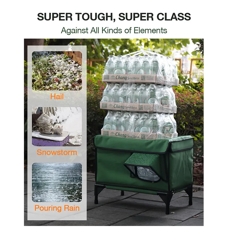 Кошачье гнездо уличное отопление изоляция кошачье складная клетка для кошек