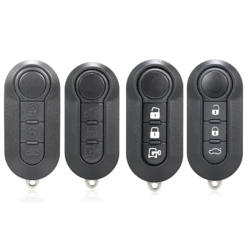 

Replacement Remote Car key Shell For Fiat 500 Panda Punto Bravo Ducato Stilo Remote Key Case Fob SIP22 Blade 3 Buttons