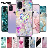 For OnePlus Nord N10 Case Marble Soft Silicone Back Cover for OnePlus Nord N10 Phone Case Coque Shockproof Bumper Funda