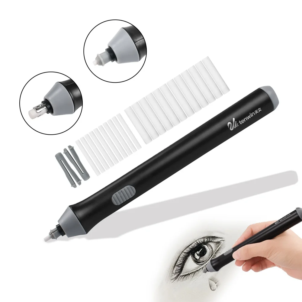 Ластик Электрический Регулируемый на батарейках ластик для рисования скетчей 1