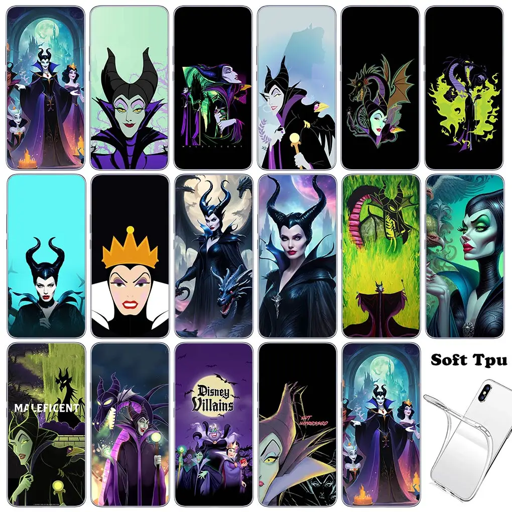 Maleficent Villains Phone Cover Flexible Casing for Motorola Moto Edge 40 50 Pro 30 neo 20 Fusion Ultra Lite G85 5G Case