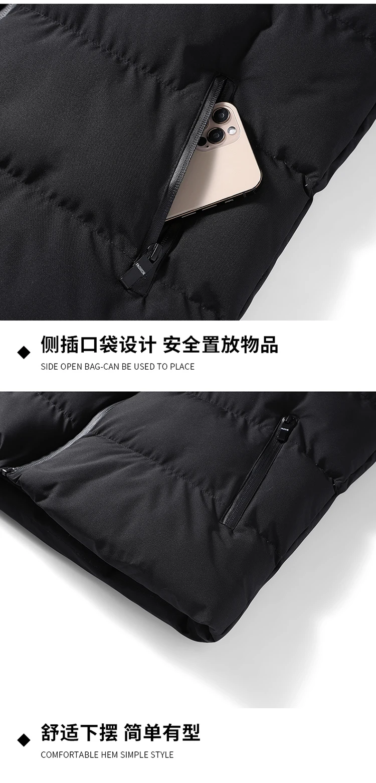 2022 Discovery Clothing Outdoor Camping Hiking Down Jacket 2022 Men's breathable hoodie Trench coat Adventure Suit Harajuku Down