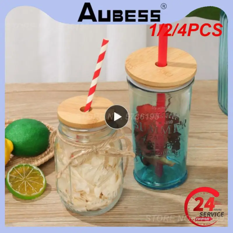 1/2/4 шт. 62/68/70/86 мм многоразовые бамбуковые деревянные крышки для Мейсона с