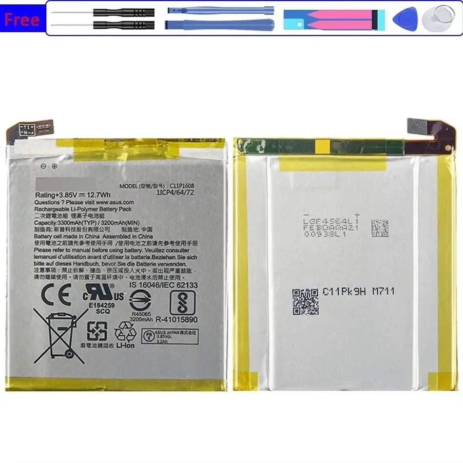 Аккумулятор мобильного телефона для ASUS Zenfone AR ZS571KL A002 A002A C11P1608 3300 мАч
