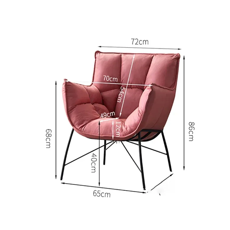 Кресла в скандинавском стиле для гостиной мебель роскошный ленивый диван стул