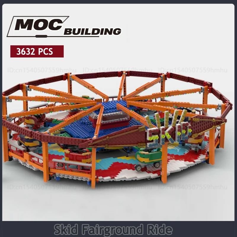 Модуль GBC скользящая ярмарка езды MOC строительные блоки мотор машина технологии