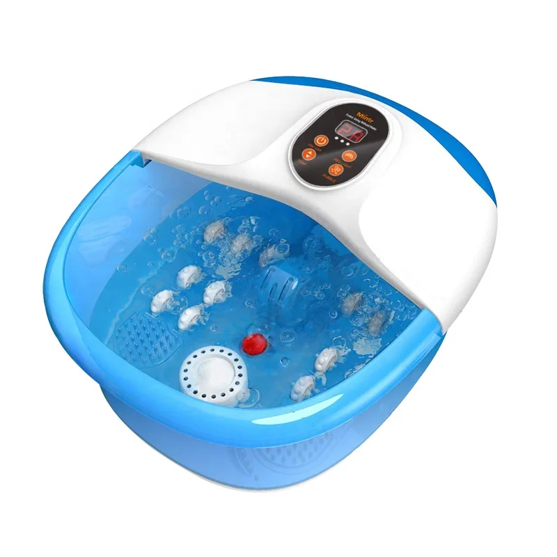 

Newest Electric Medical Machine Heated Indoor Spa Foot Bath Massager with 14 massage rollers