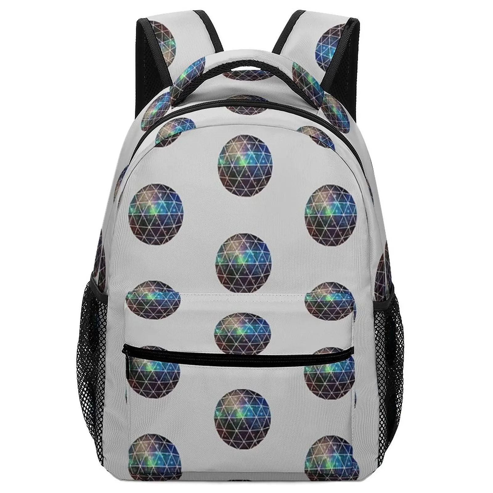 Cute Art Geodesic IV Baby Backpack Nursery for Girls Boys Men Women School Bag Elementary School Backpack For Boys