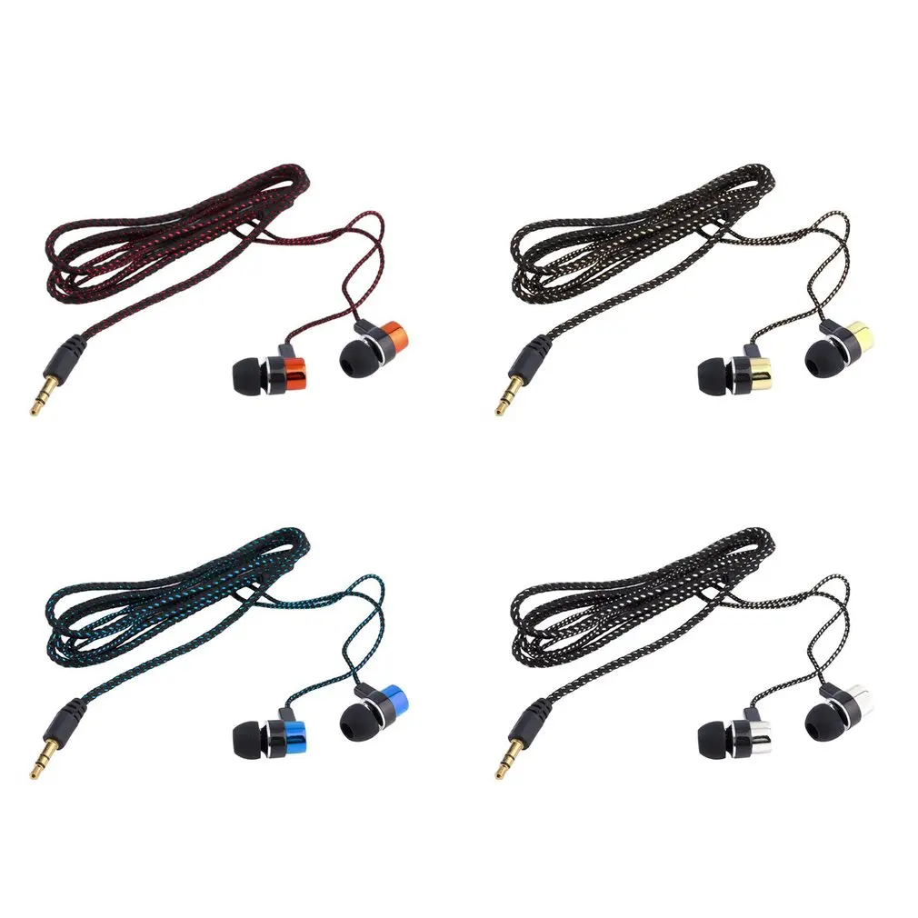 

1 PCS Portable Sport Earphone Wired Super Bass With Built-in Microphone In-Ear Wired Hands Free For Smartphones
