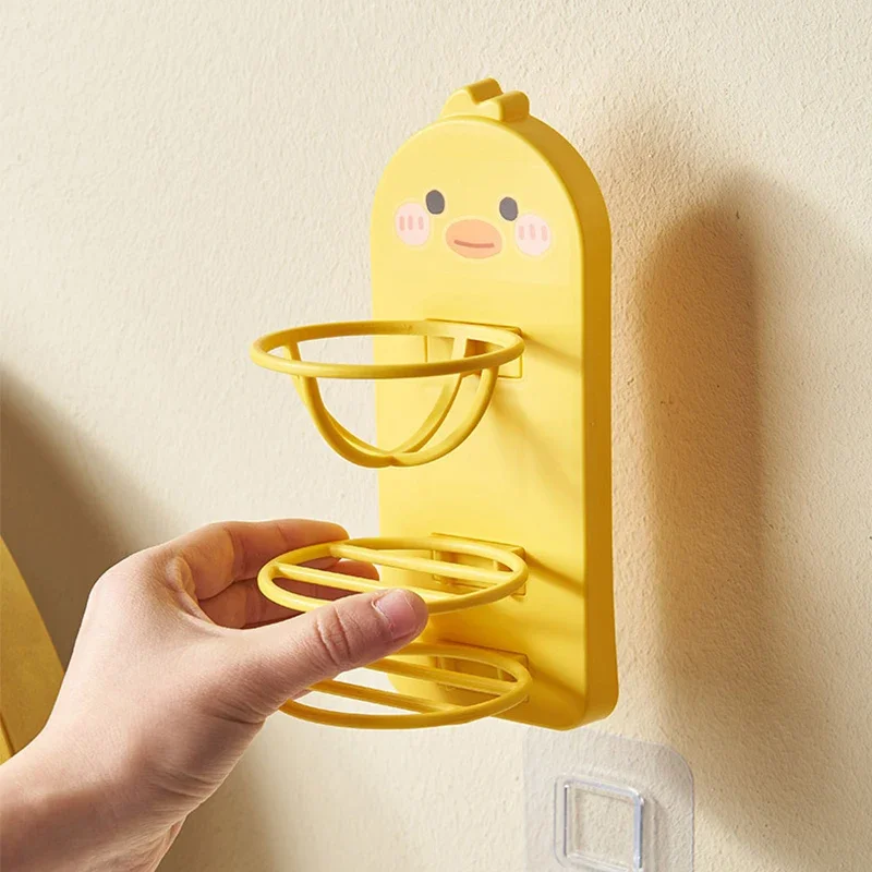 Милая Мультяшная Стойка Для Яиц Органайзер Макияжа Настенный Держатель